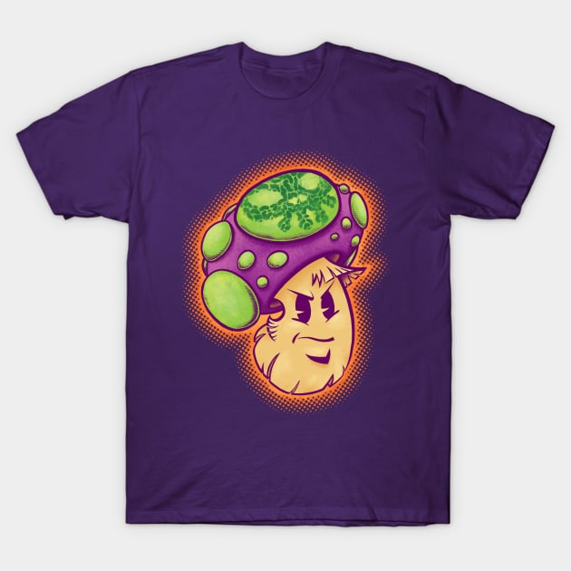 Nasty Shroom [Full Colour] T-Shirt by DCLawrenceUK